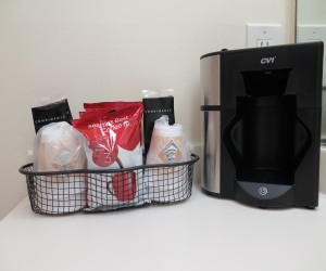 Coffee makers in room